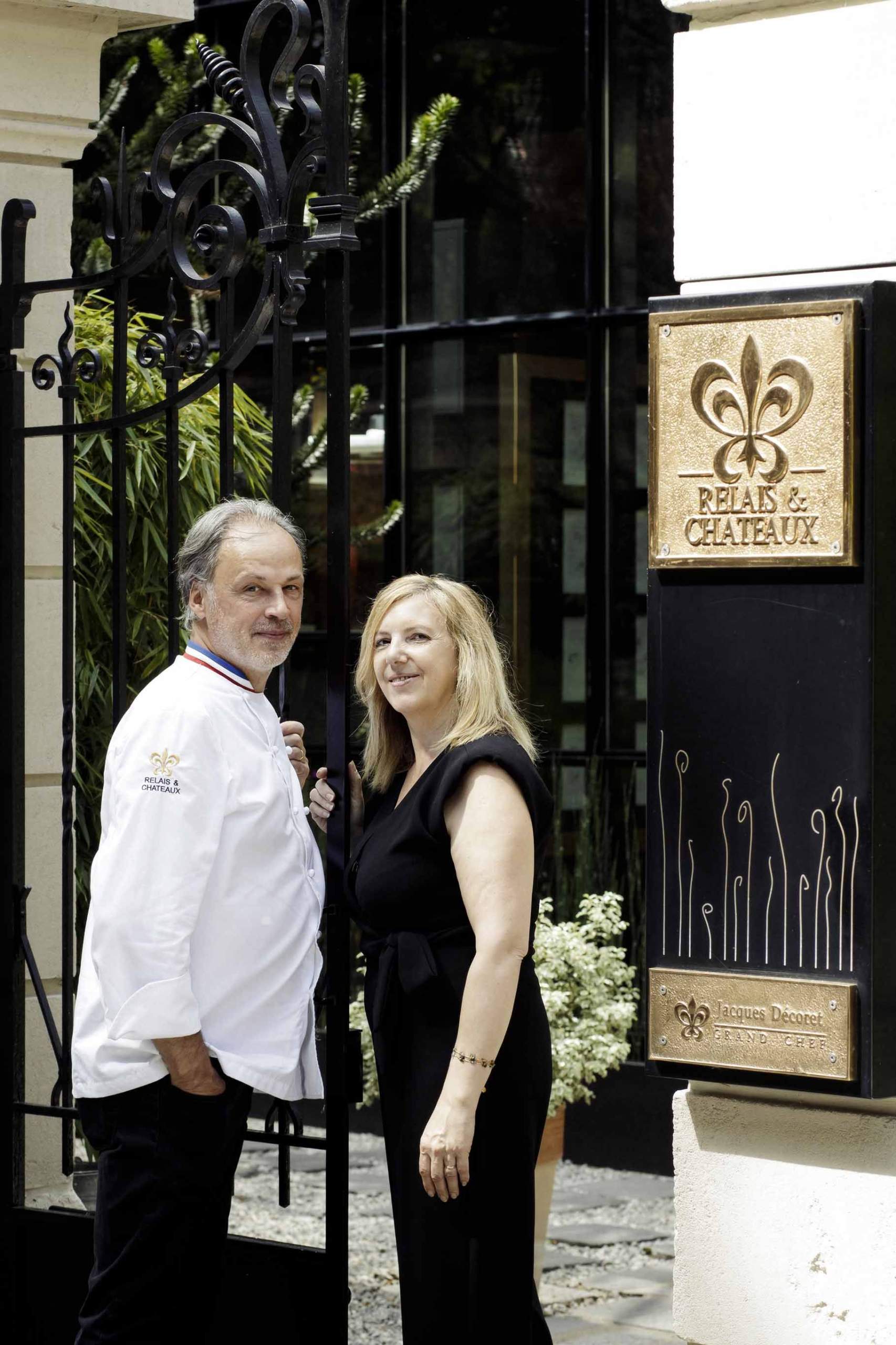 Jacques et Martine Decoret, Maison Decoret, Hotel Restaurant Vichy